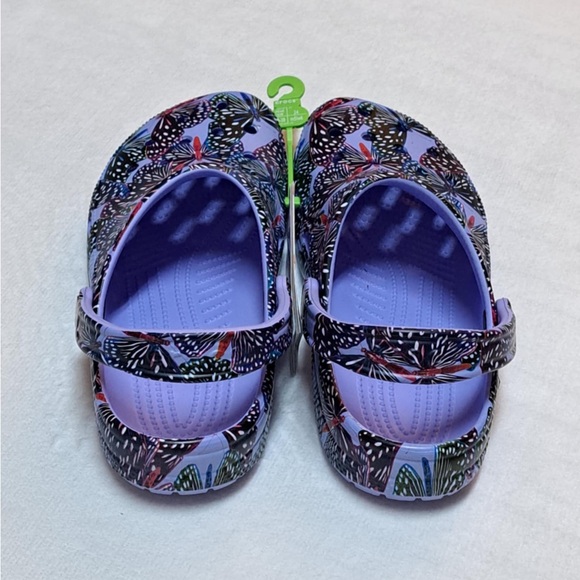Crocs Classic Butterfly Clog - Women's Size 8 /Men's size 6 - Picture 5 of 8